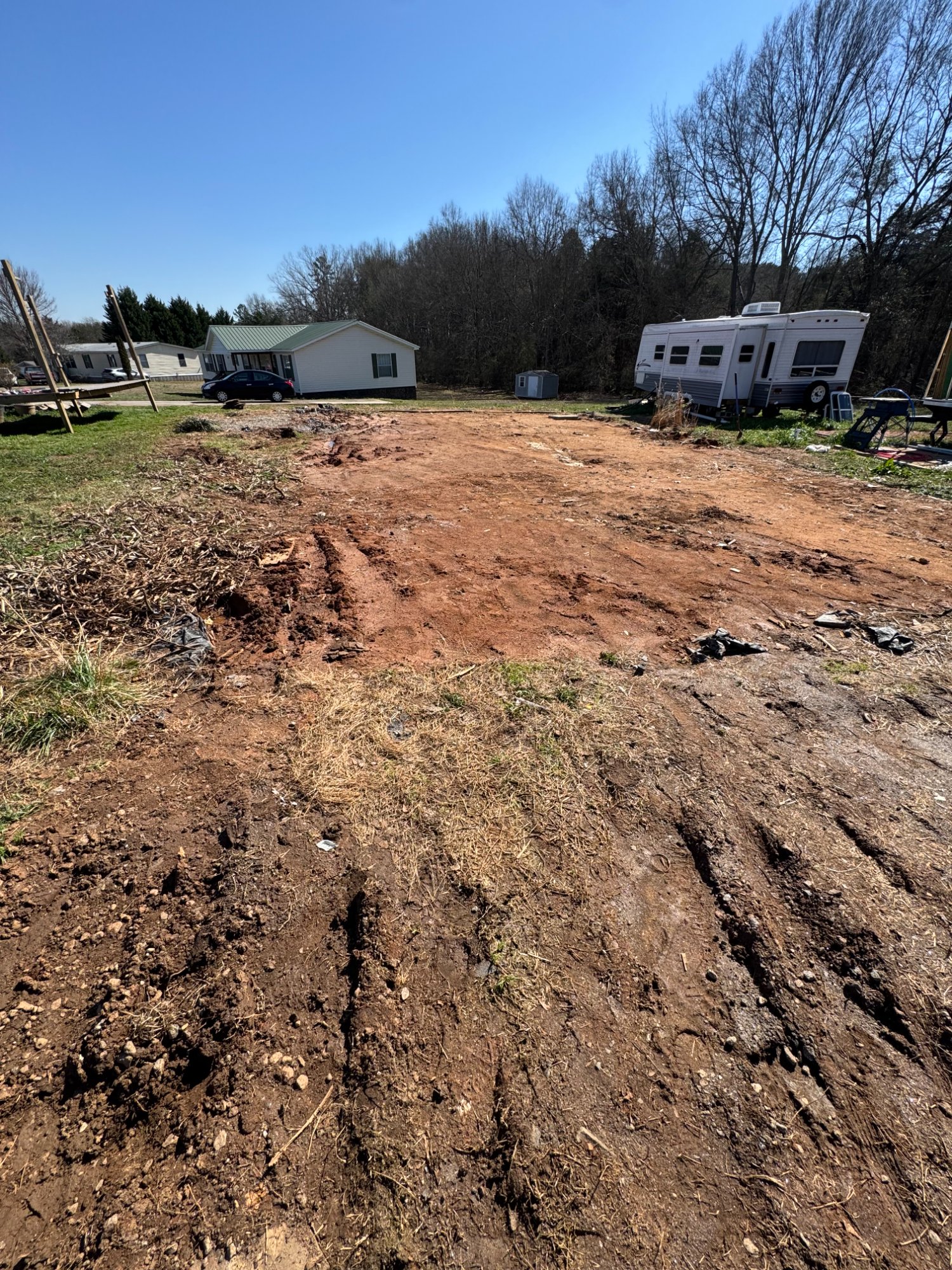 Clean property after removal